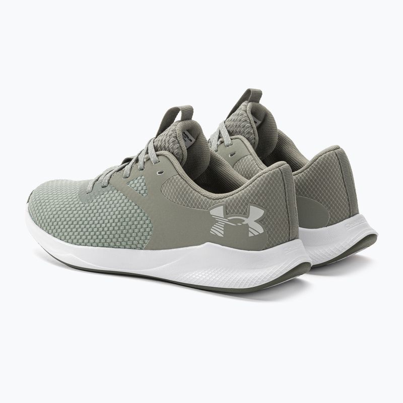 Γυναικεία παπούτσια προπόνησης Under Armour W Charged Aurora 2 grove green/grove green/metallic cristal gold 3