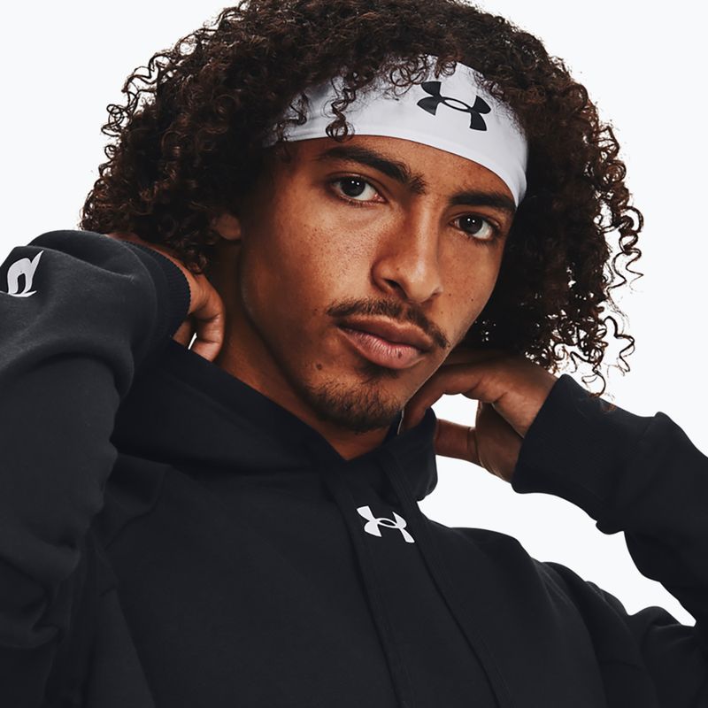 Under Armour ανδρική φόρμα Rival Fleece Suit μαύρο/λευκό 3