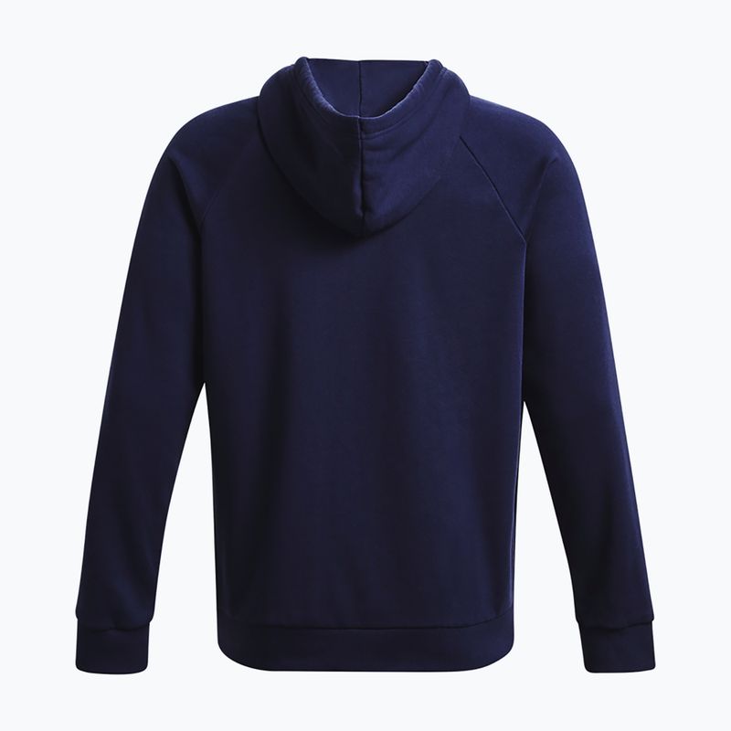 Ανδρικό φούτερ Under Armour Rival Fleece Logo HD midnight navy/λευκό 6