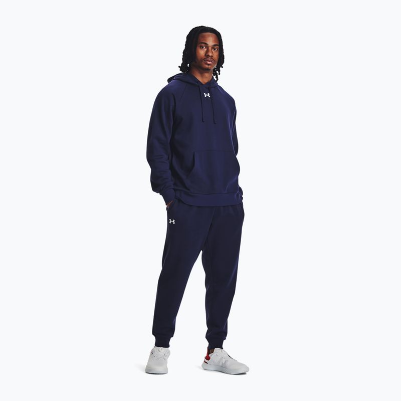 Ανδρικό παντελόνι προπόνησης Under Armour Rival Fleece midnight navy/white 2