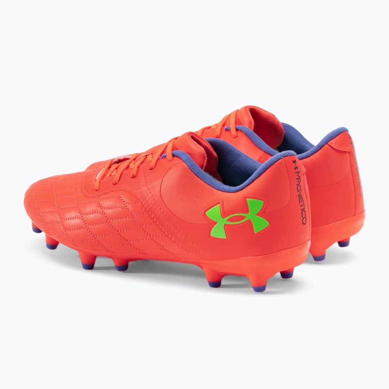 Under Armour Magnetico Select 3.0 FG beta/ηλεκτρικό μοβ/μαύρο μπότες ποδοσφαίρου 3