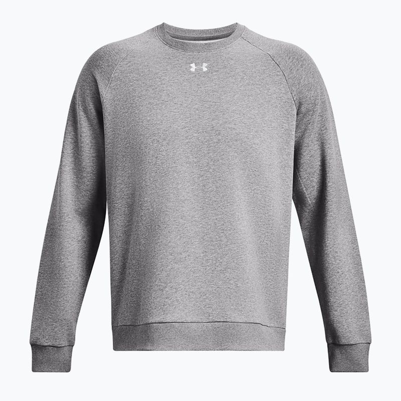 Ανδρικό φούτερ Under Armour Rival Fleece Crew castlerock light heather/white 5