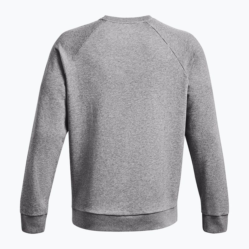 Ανδρικό φούτερ Under Armour Rival Fleece Crew castlerock light heather/white 6