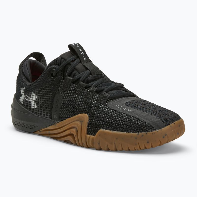 Under Armour ανδρικά παπούτσια προπόνησης TriBase Reign 6 μαύρο/ανθρακικό/μεταλλικό ασήμι