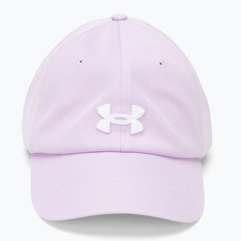 Γυναικείο καπέλο μπέιζμπολ Under Armour Blitzing Adj purple ace/white 4