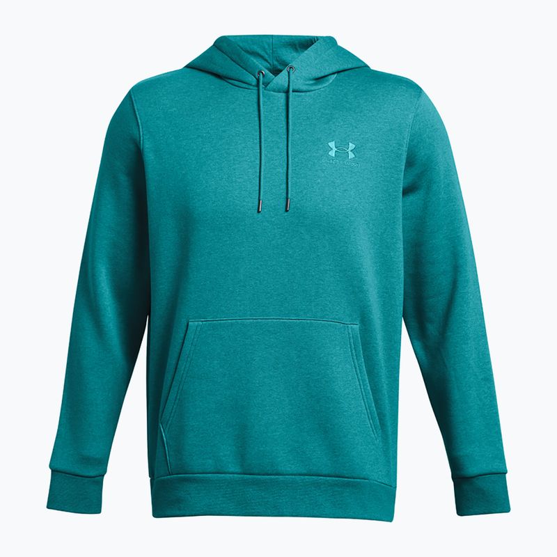 Ανδρικό φούτερ Under Armour Essential Fleece Hoodie circuit teal light heather/circuit teal 5