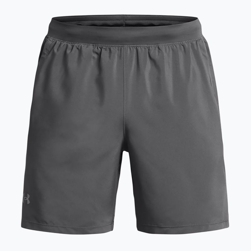 Ανδρικό Under Armour Launch 7" castlerock/castlerock/ αντανακλαστικό σορτς για τρέξιμο 6