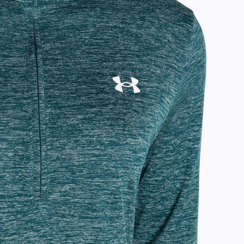 Γυναικείο φούτερ Under Armour Tech 1/2 Zip-Twist hydro teal/λευκό 5