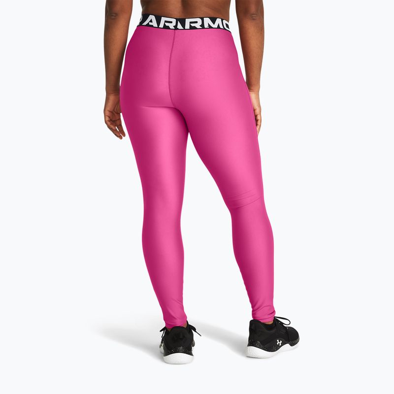 Under Armour HG Authentics γυναικείο κολάν astro pink/μαύρο 3