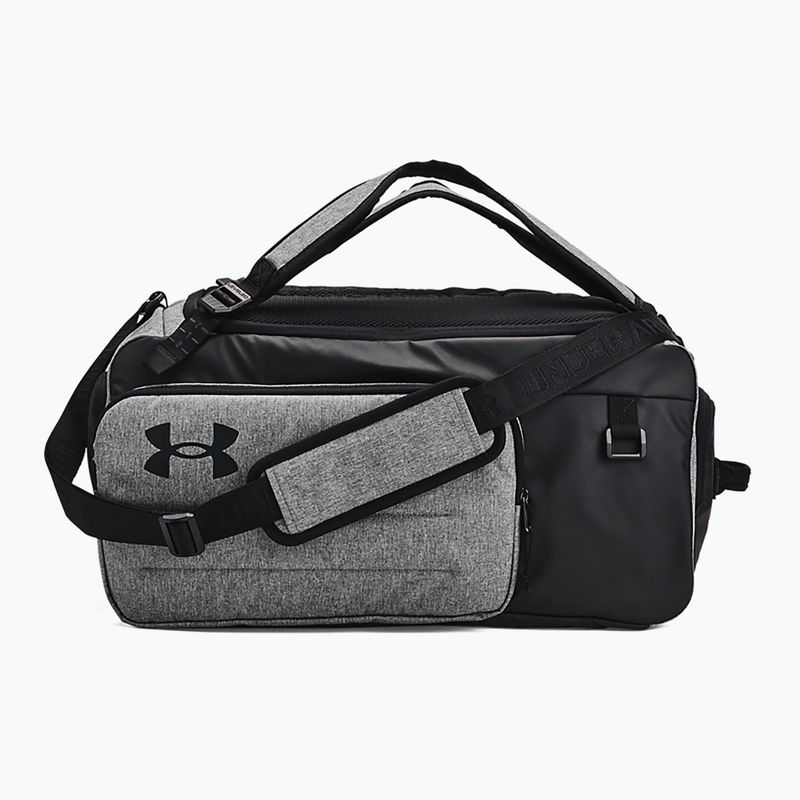 Under Armour Contain Duo 50 l castlerock medium heather/μαύρη τσάντα προπόνησης