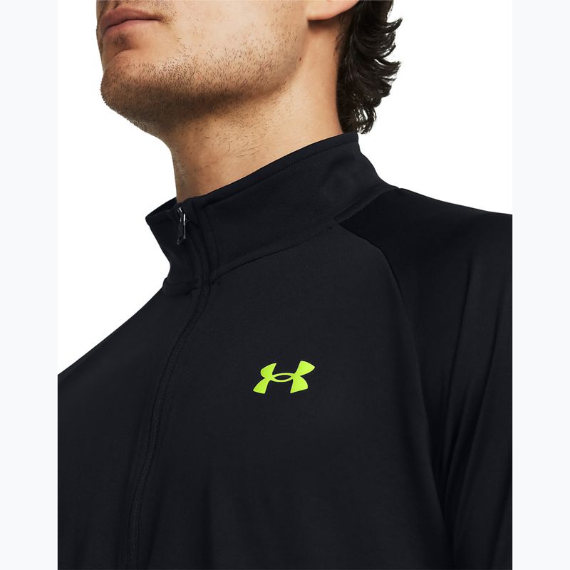 Ανδρικό φούτερ Under Armour Tech 2.0 1/2 Zip black/high vis yellow 3