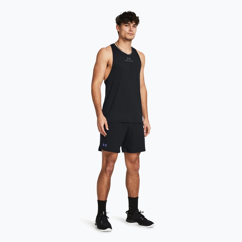 Under Armour ανδρικό προπονητικό σορτς Ua Vanish Woven 6in μαύρο/αστρικό φως 2