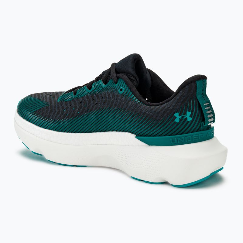 Under Armour Infinite Pro ανδρικά παπούτσια για τρέξιμο μαύρο/υδροχρώμιο/κυκλικό χρώμα 3