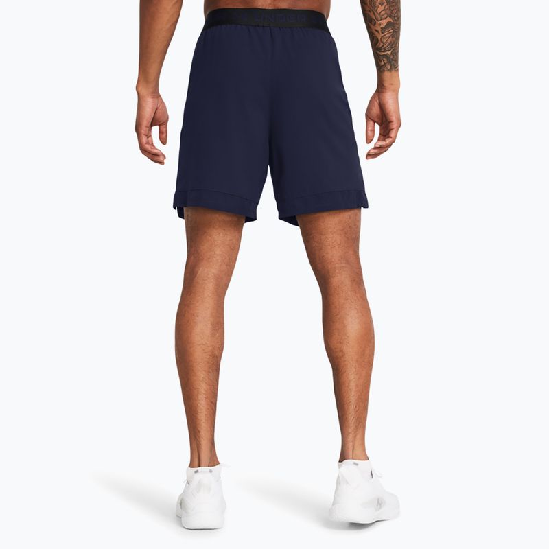 Under Armour ανδρικό προπονητικό σορτς UA Vanish Woven 6in midnight navy/mod gray 3