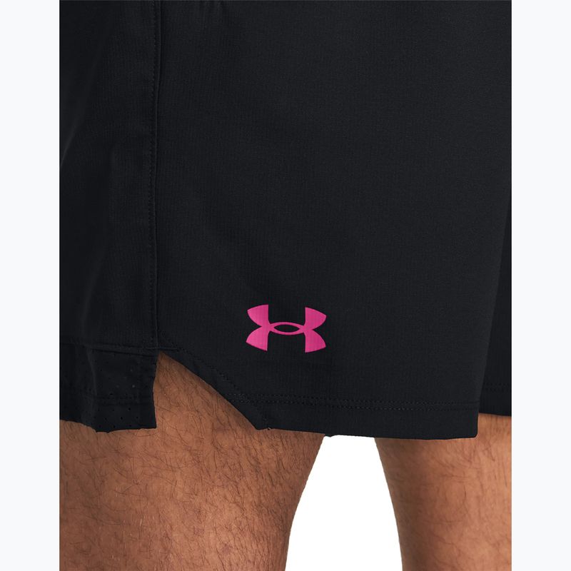 Under Armour ανδρικό προπονητικό σορτς Ua Vanish Woven 6in μαύρο/astro pink 4