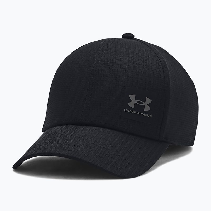 Under Armour Iso-chill Armourvent καπέλο μπέιζμπολ μαύρο/castlerock