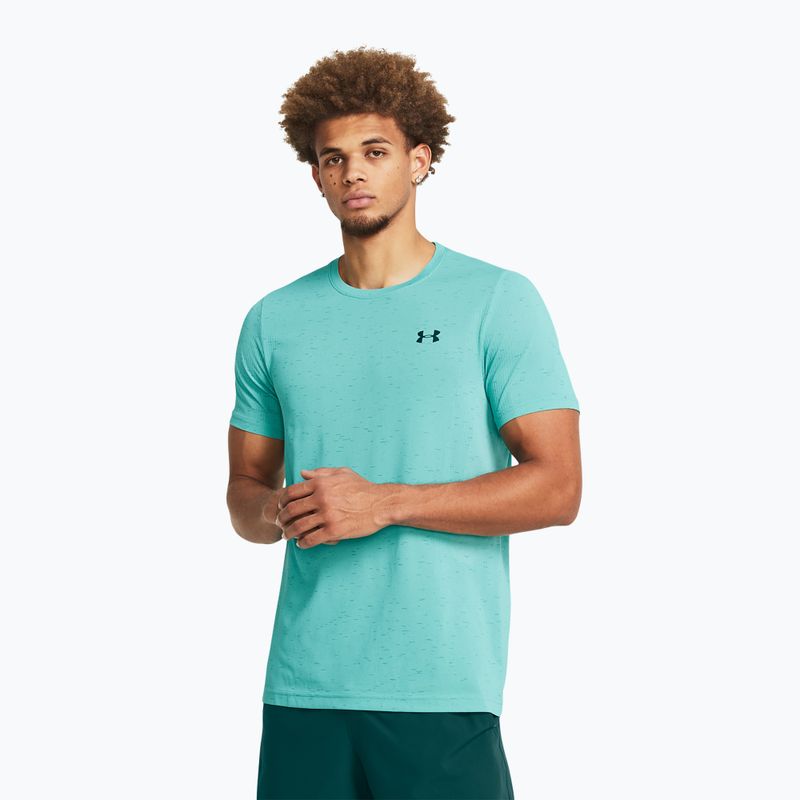 Ανδρικό t-shirt Under Armour Vanish Seamless radial turquoise/hydro teal