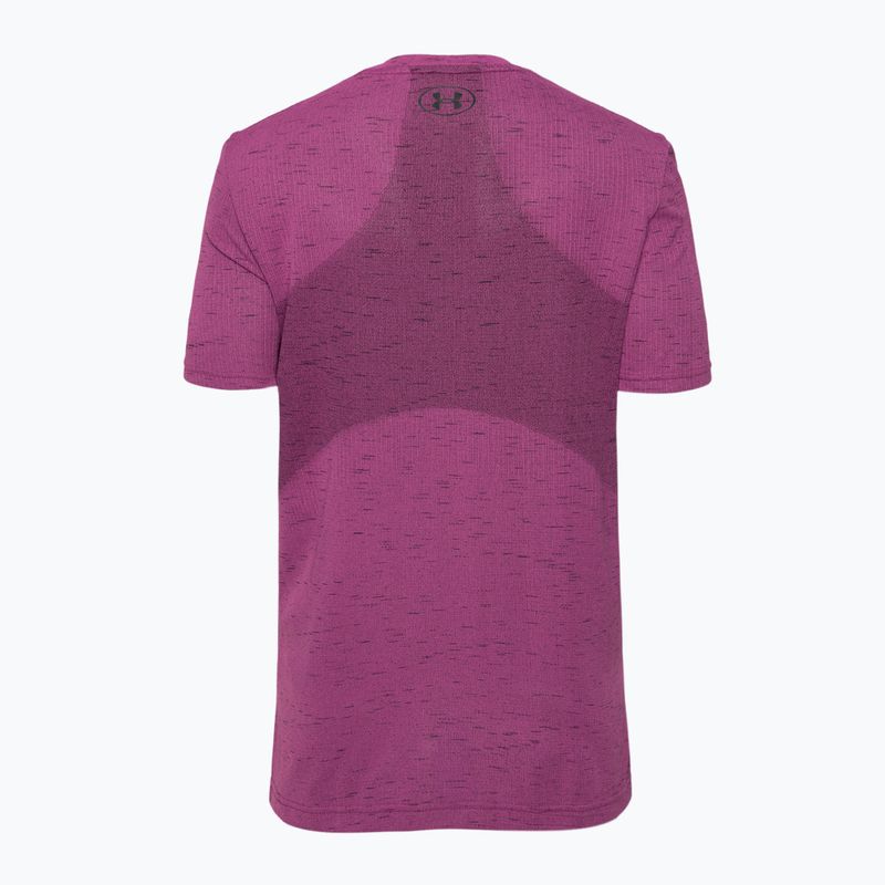 Ανδρικό μπλουζάκι Under Armour Vanish Seamless astro pink/μαύρο 2