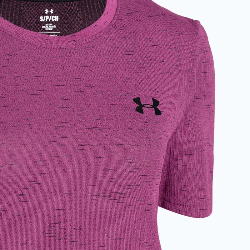 Ανδρικό μπλουζάκι Under Armour Vanish Seamless astro pink/μαύρο 3