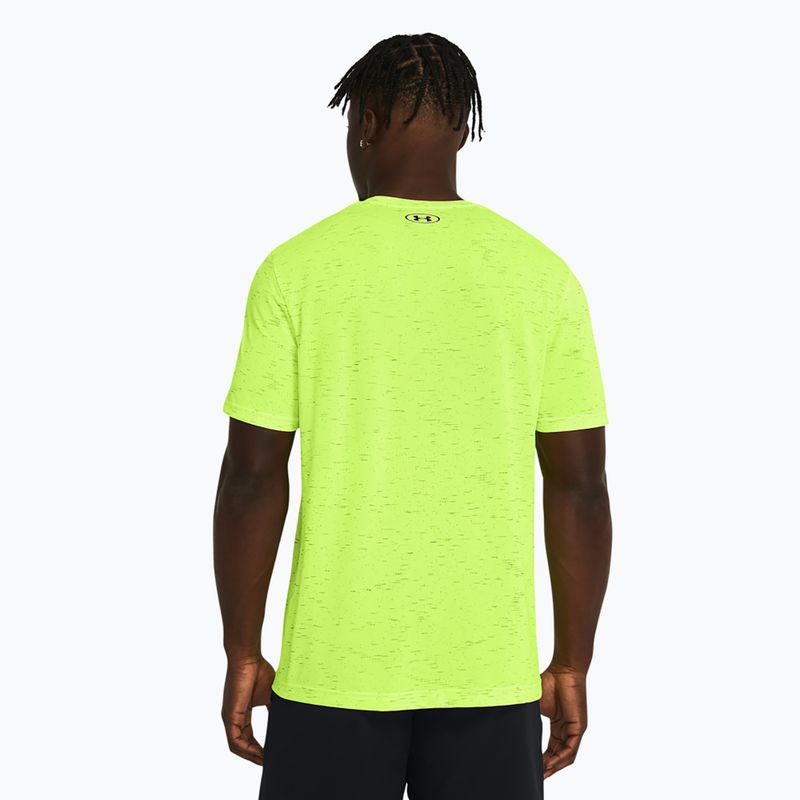 Ανδρικό μπλουζάκι Under Armour Vanish Seamless high-vis κίτρινο/μαύρο T-shirt 2