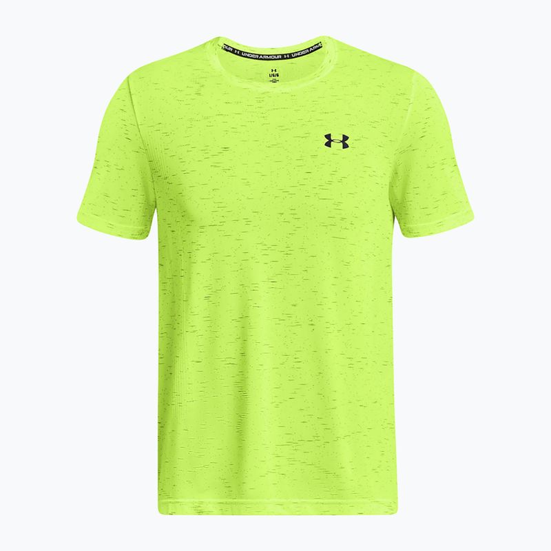 Ανδρικό μπλουζάκι Under Armour Vanish Seamless high-vis κίτρινο/μαύρο T-shirt 4