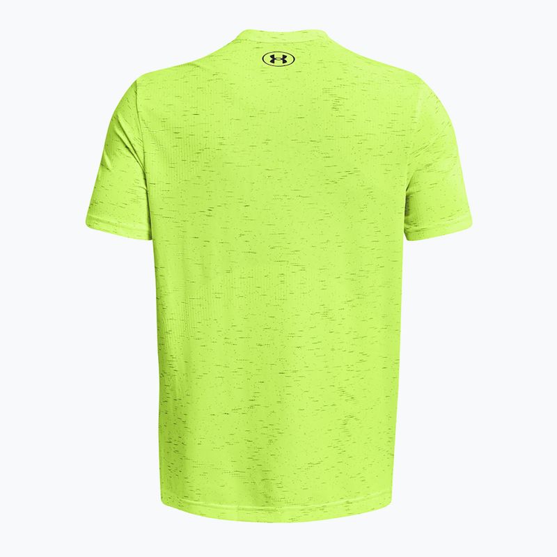 Ανδρικό μπλουζάκι Under Armour Vanish Seamless high-vis κίτρινο/μαύρο T-shirt 5