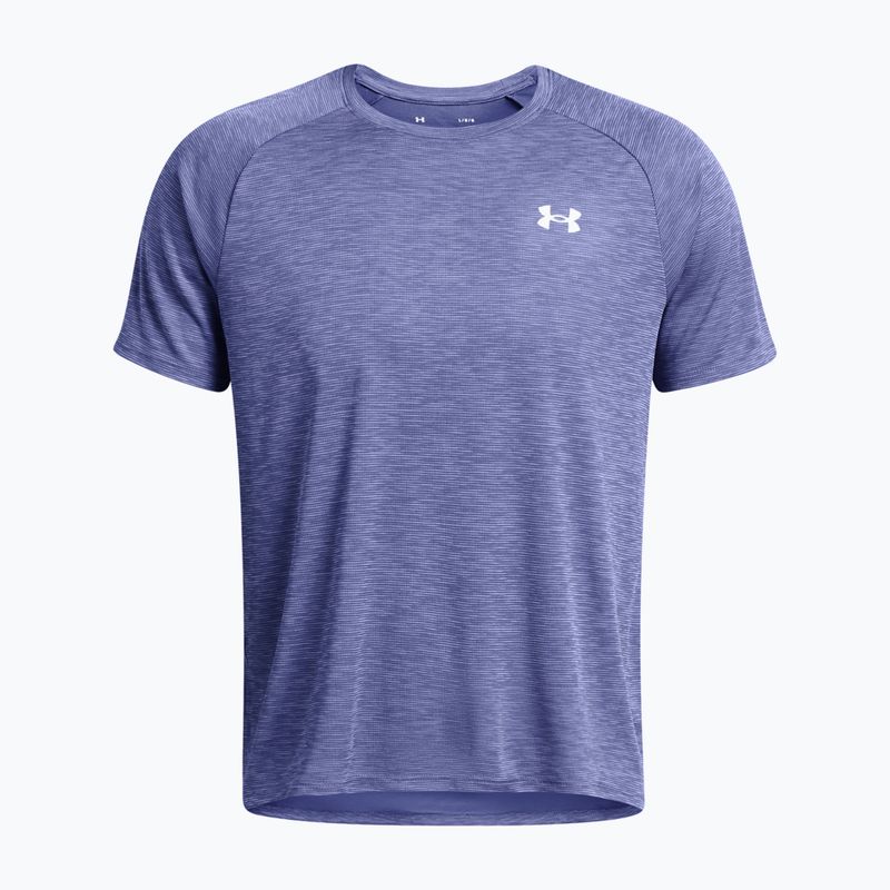 Under Armour Tech Textured starlight/λευκό ανδρικό μπλουζάκι προπόνησης 4