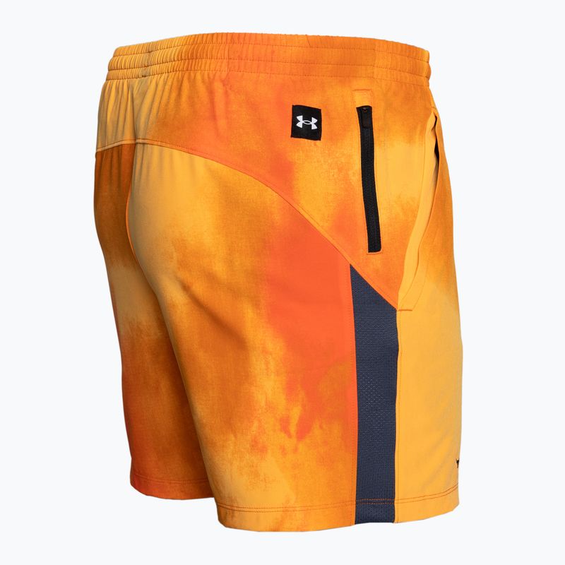 Ανδρικό σορτς προπόνησης Under Armour Project Rock Ultimate 5" PT atomic/team orange/black 3