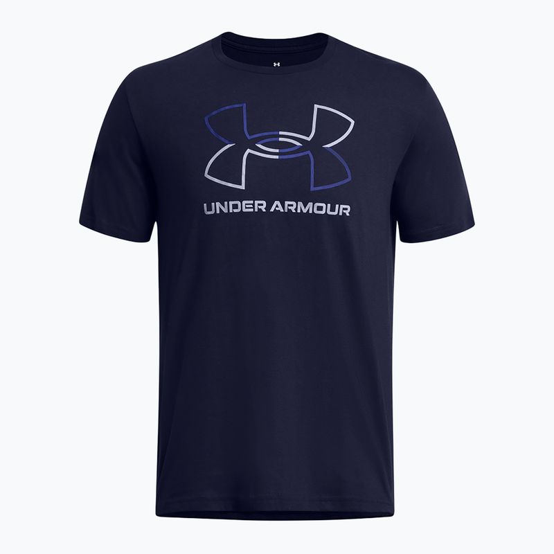 Under Armour GL Foundation Update ανδρικό προπονητικό πουκάμισο midnight navy/royal/mod gray