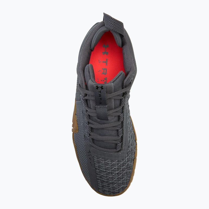 Under Armour TriBase Reign 6 castlerock/titan gray/black ανδρικά παπούτσια προπόνησης 5