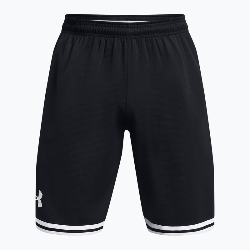 Ανδρικό σορτς 10" της Under Armour Perimeter Short μαύρο/λευκό