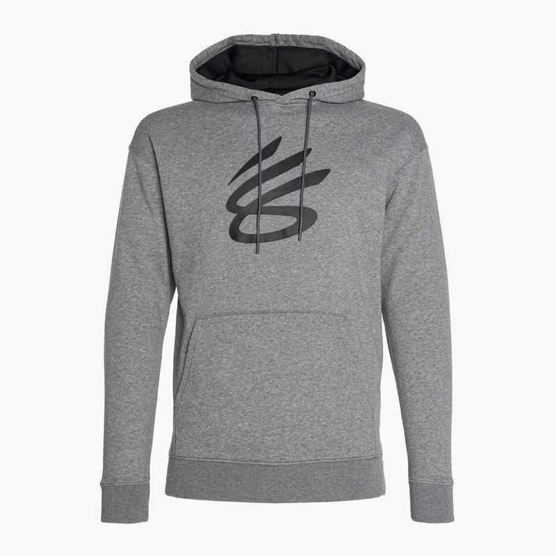 Ανδρικό φούτερ Under Armour Curry Splash Hoodie castlerock/μαύρο 4