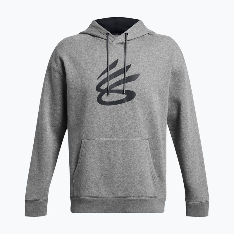 Ανδρικό φούτερ Under Armour Curry Splash Hoodie castlerock/μαύρο 7