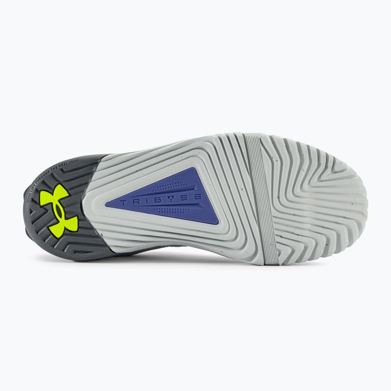 Under Armour ανδρικά παπούτσια προπόνησης TriBase Reign 6 mod gray/starlight/high vis yellow 5