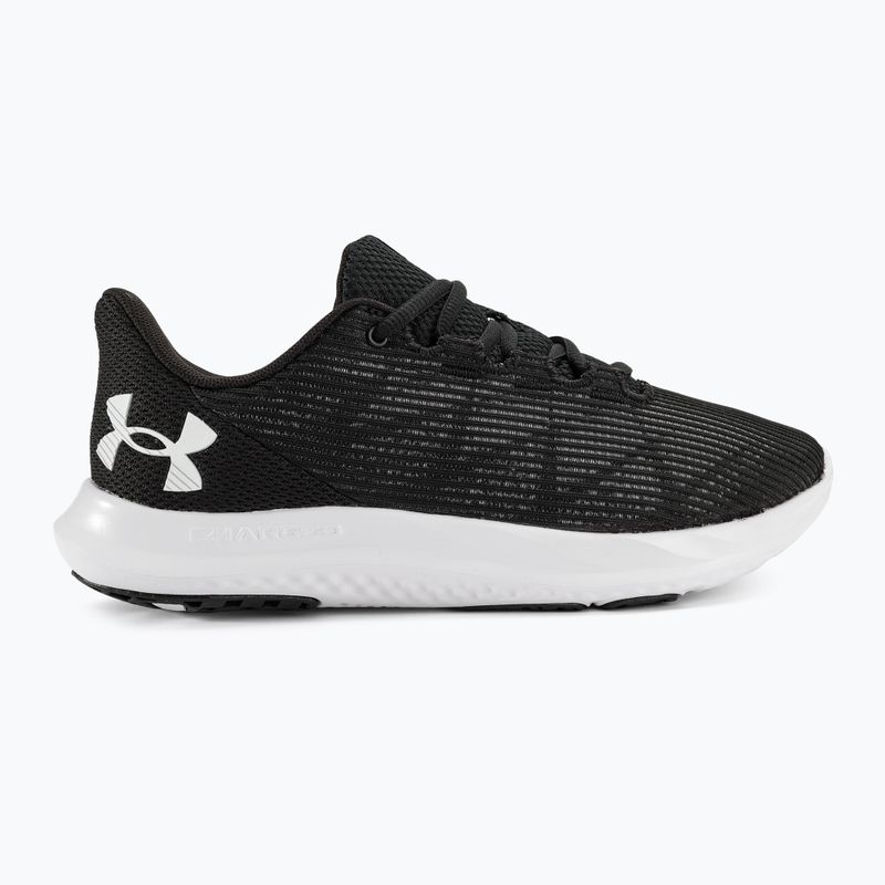 Under Armour Charged Speed Swift γυναικεία παπούτσια για τρέξιμο μαύρο/μαύρο/λευκό 2