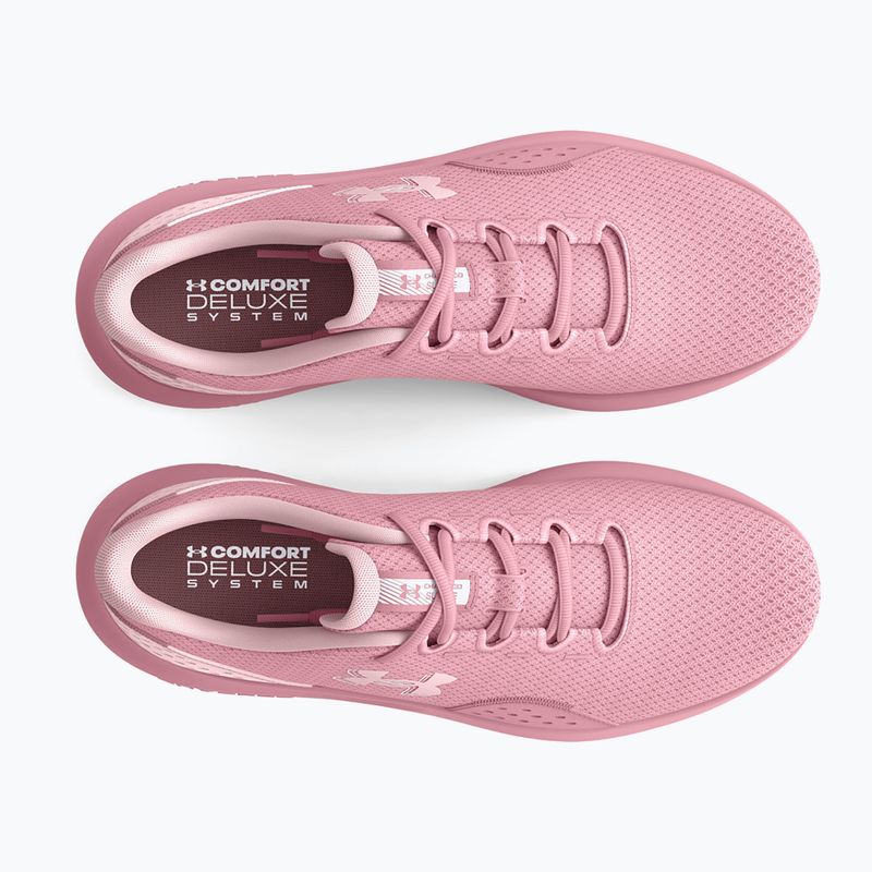 Under Armour Charged Surge 4 ροζ elixir/prime pink/pink elixir γυναικεία παπούτσια για τρέξιμο 11