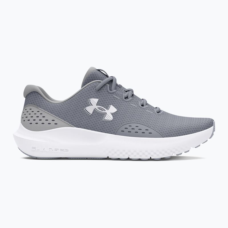 Under Armour Charged Surge 4 steel/mod gray/white ανδρικά παπούτσια για τρέξιμο