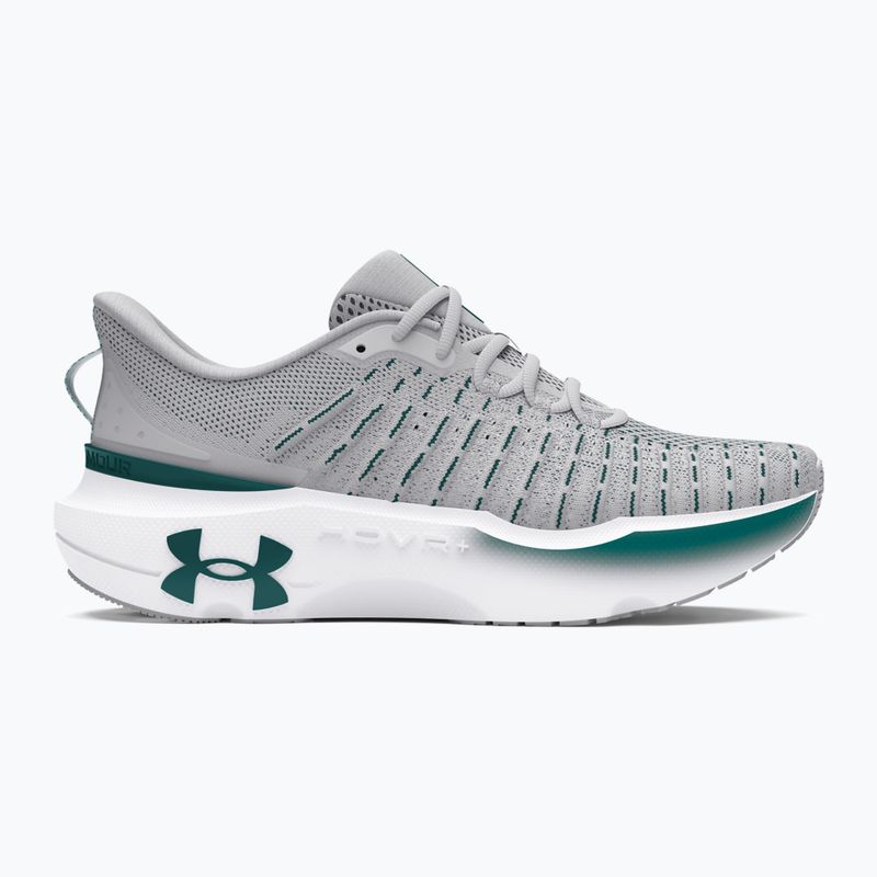 Under Armour Infinite Elite ανδρικά παπούτσια για τρέξιμο halo gray/halo gray/hydro teal 8