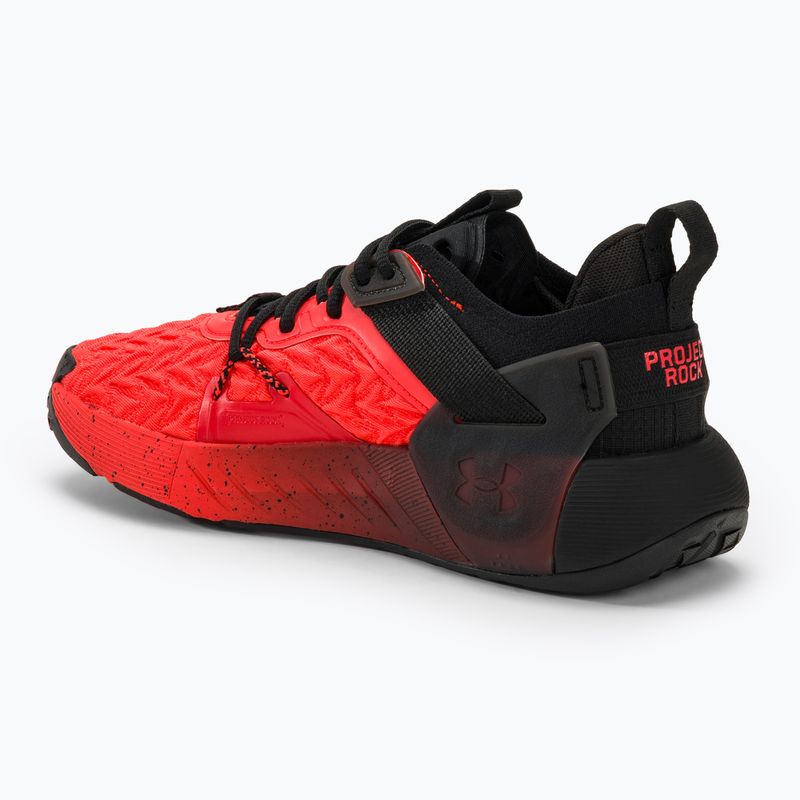 Under Armour Project Rock 6 phoenix fire/μαύρο/phoenix fire ανδρικά παπούτσια προπόνησης 3