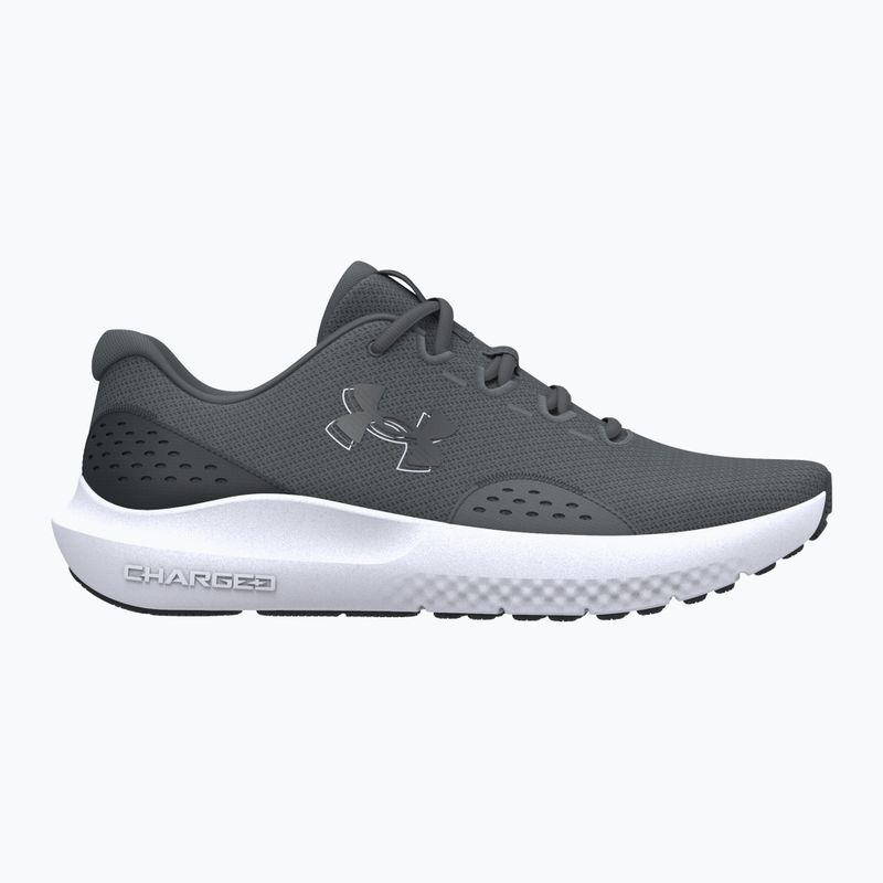 Under Armour Charged Surge 4 castlerock/anthracite/anthracite ανδρικά παπούτσια για τρέξιμο