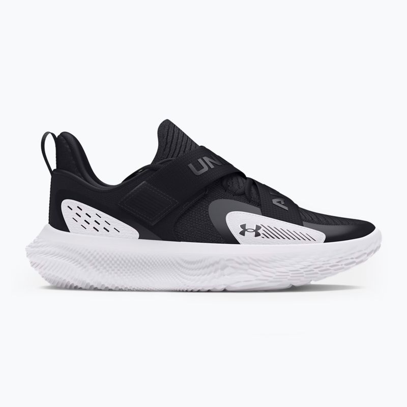 Under Armour Flow Futr X 4 μαύρο/λευκό/μαύρο παπούτσια μπάσκετ