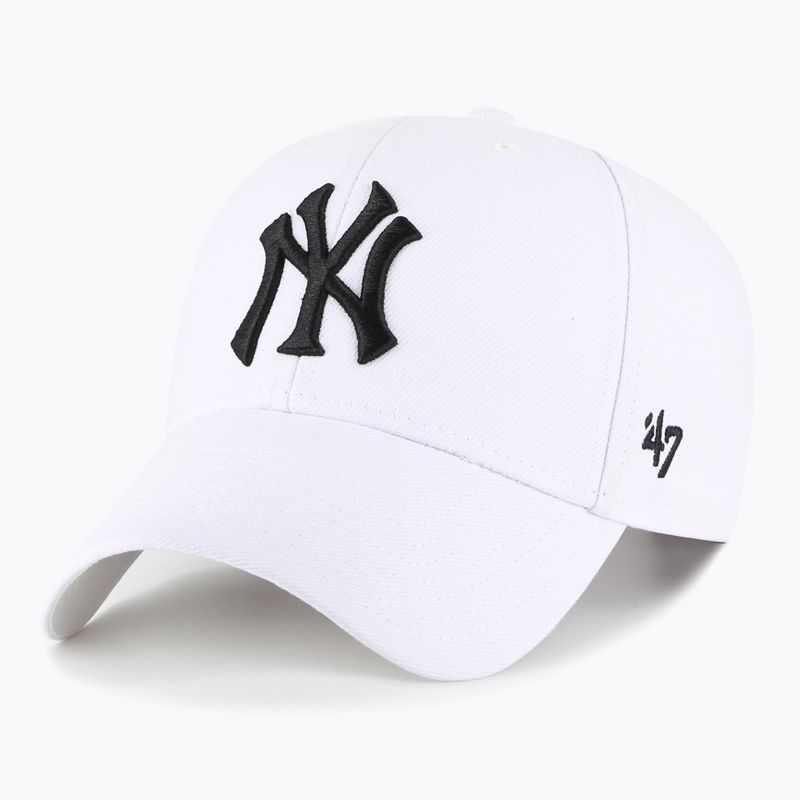 47 Brand MLB New York Yankees MVP SNAPBACK λευκό καπέλο του μπέιζμπολ 5