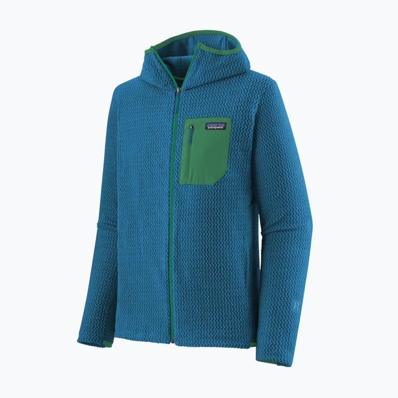 Ανδρικό Patagonia R1 Air Full-Zip σκάφος μπλε trekking φούτερ 3