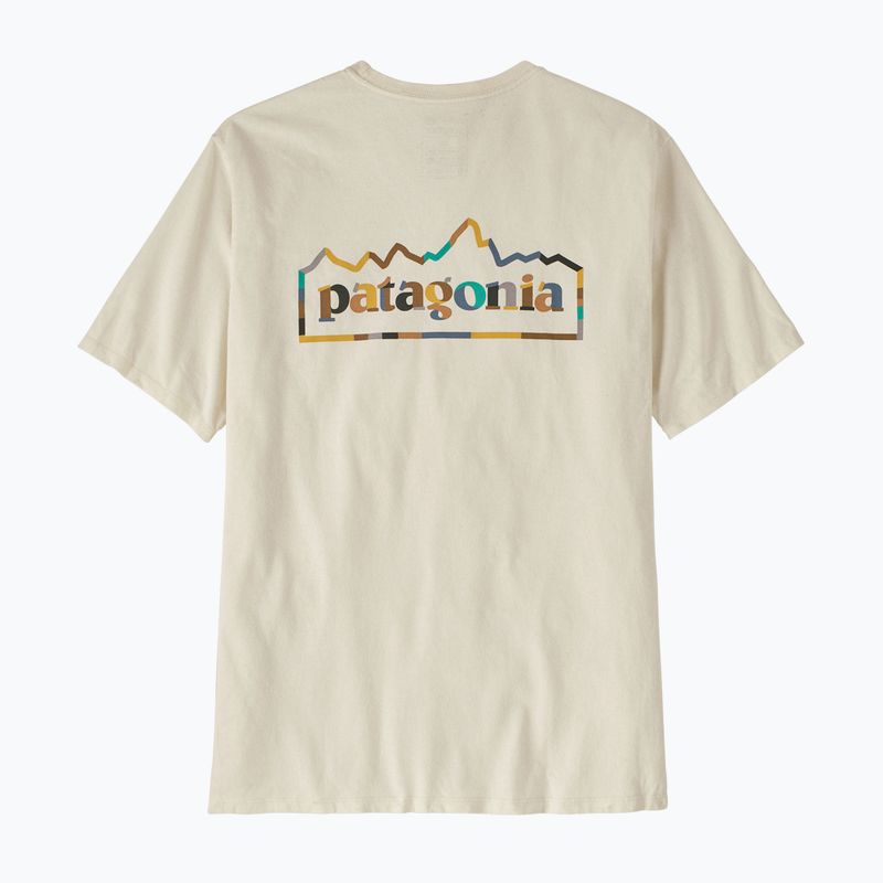 Ανδρικό μπλουζάκι Patagonia Unity Fitz Responsibili birch white 4