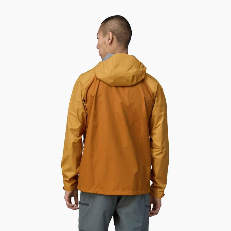 Ανδρικό αδιάβροχο μπουφάν Patagonia Torrentshell 3L Rain golden caramel 2