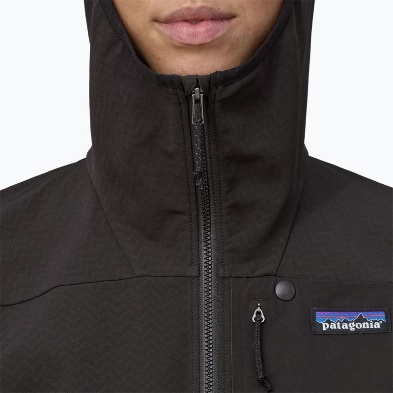 Γυναικείο μπουφάν softshell Patagonia R1 CrossStrata Hoody black 4