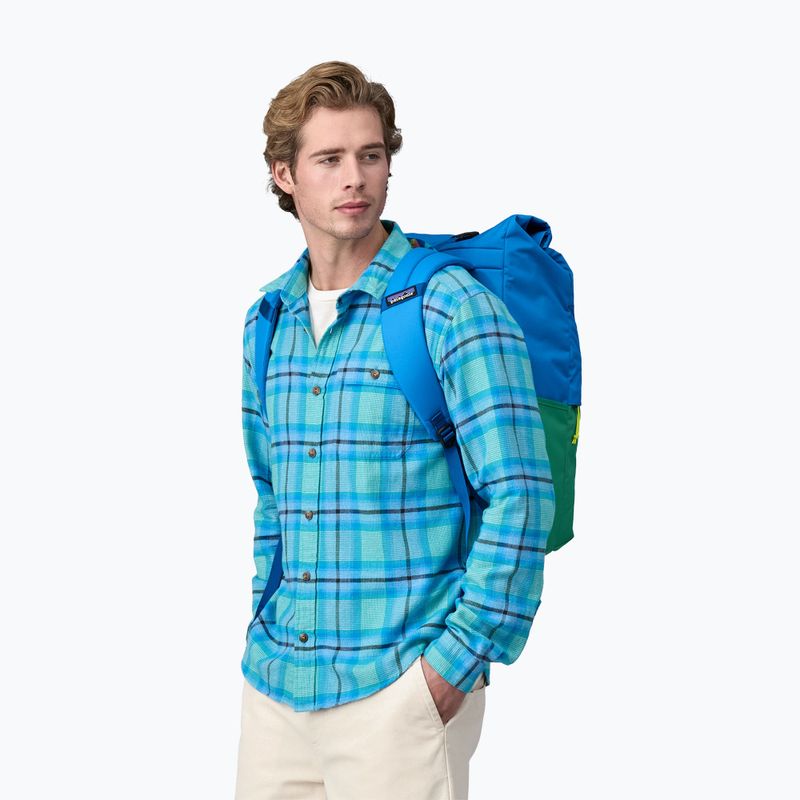 Patagonia Fieldsmith Roll Top Pack 30 l μάζεψε πράσινο αστικό σακίδιο πλάτης 3