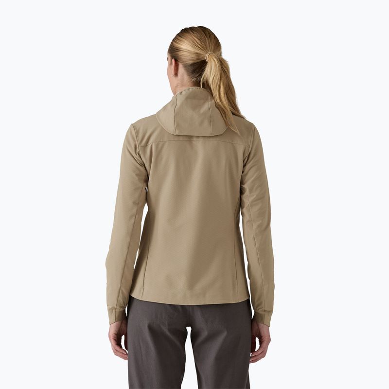 Γυναικείο μπουφάν softshell Patagonia R1 CrossStrata Hoody seabird grey 2