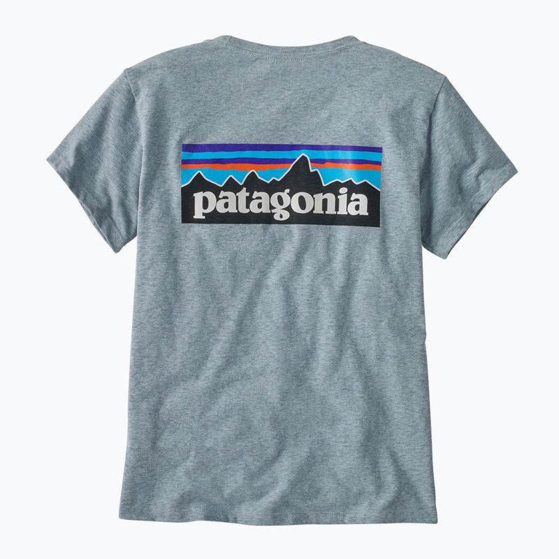 Γυναικείο μπλουζάκι Patagonia P-6 Logo Responsibili-Tee thermal μπλε t-shirt 2