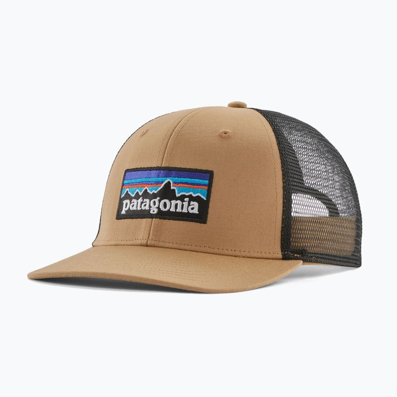 Patagonia P-6 Logo Trucker καπέλο pufferfish grayling καφέ